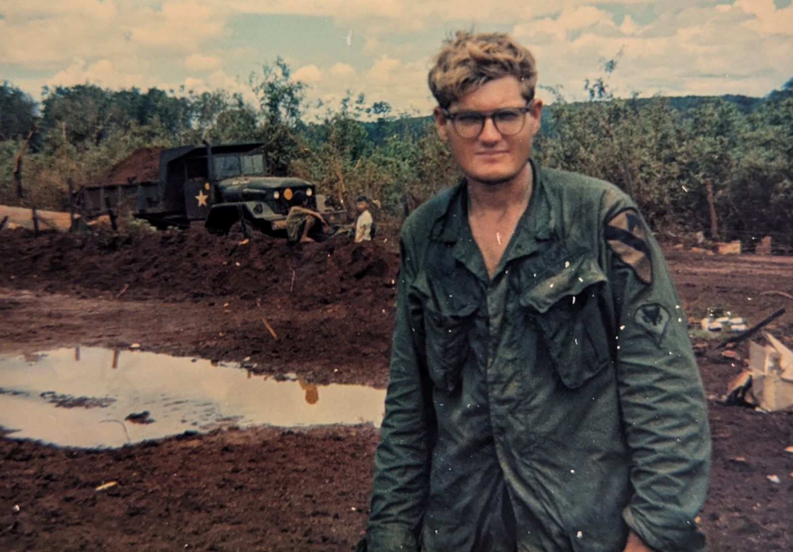 Veteran Ivan during his service in Vietnam 